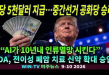 1인당 5천달러 지급…중간선거 공화당 승리시